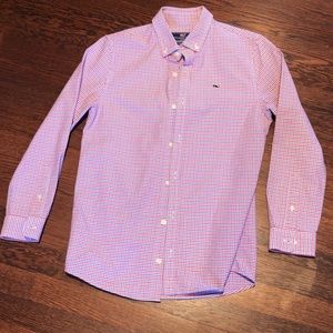 Vineyard Vines Whale Shirt (Boys Medium) (12-14)
